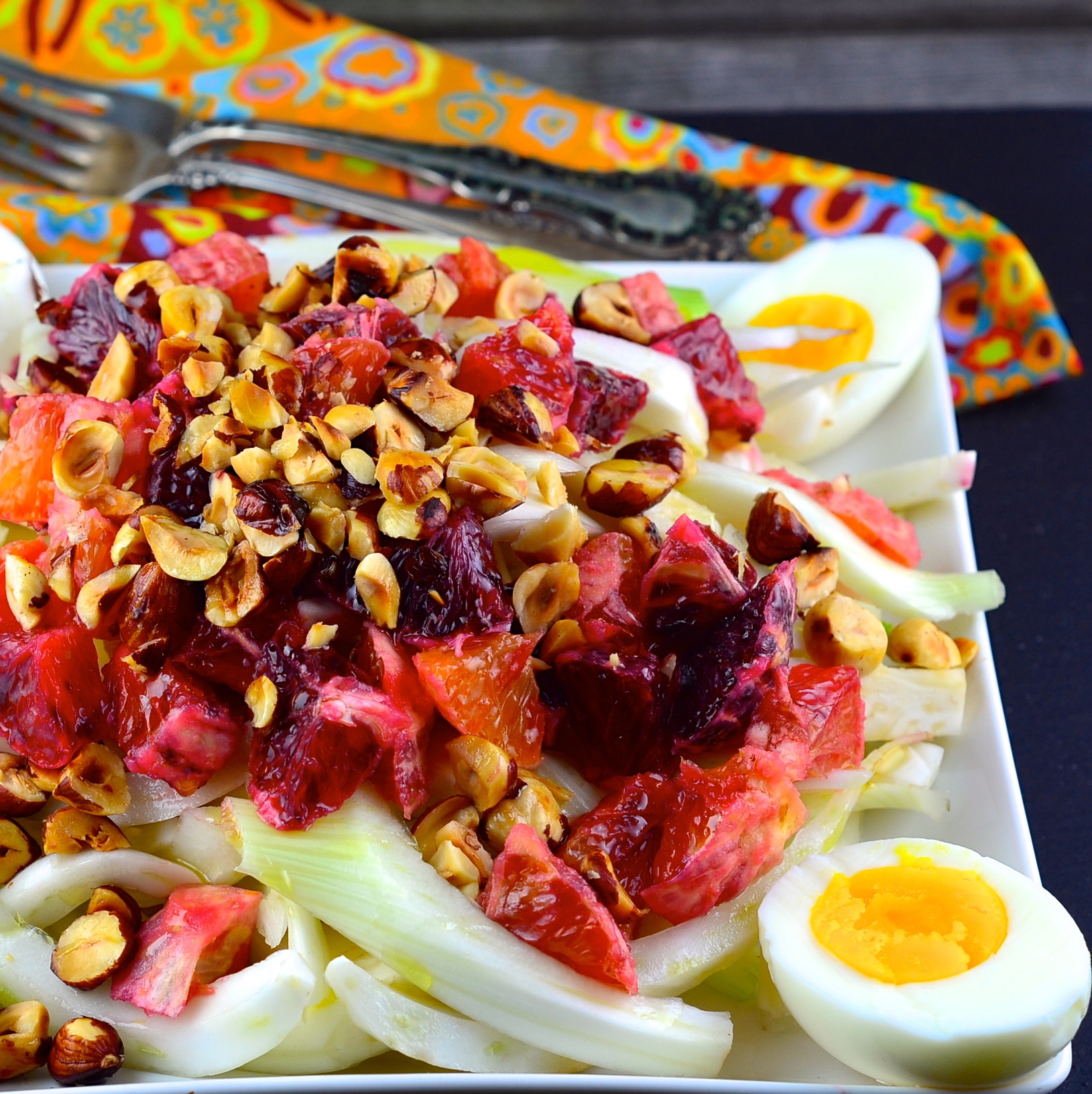 Fennel and blood orange salad with hazelnuts from May I Have That