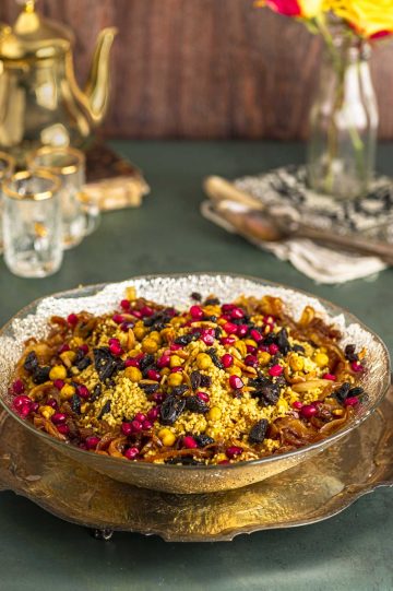 Moroccan Couscous a Sweet and Savory Side Dish - May I Have That Recipe?