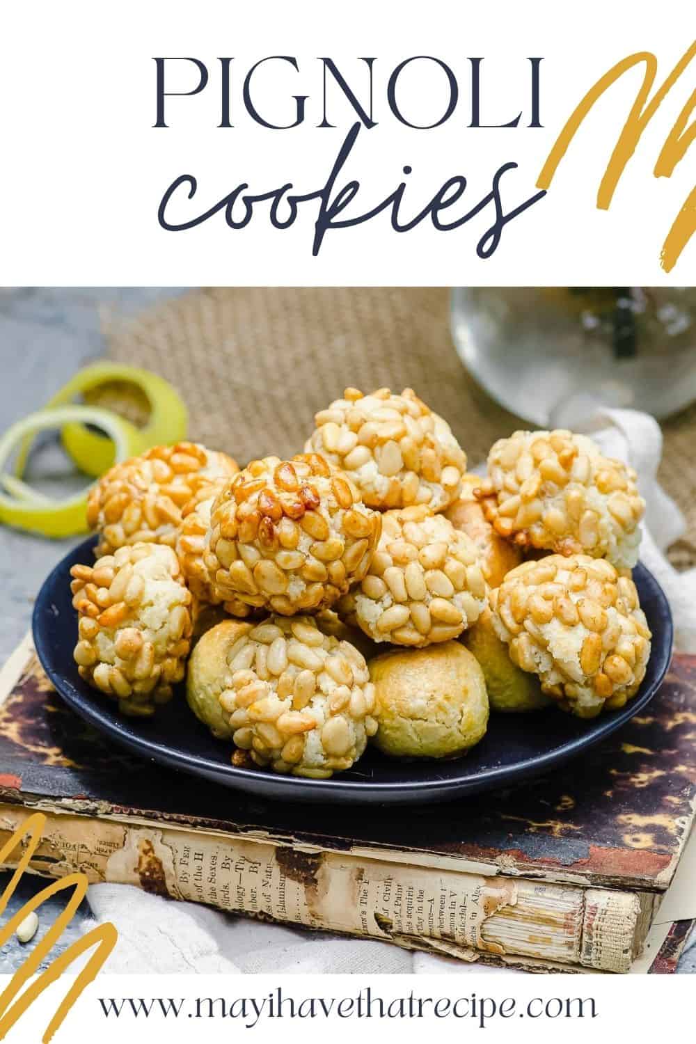 Pignoli Cookies - Panellets