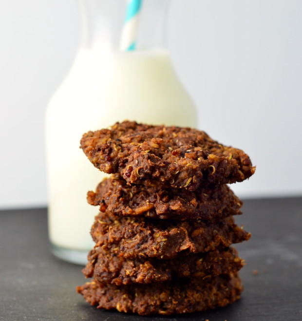 Healthy power quinoa cookies