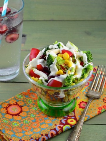 Raw broccoli salad recipe #vegan #vegetarian #salad #memorialDay #vegetarian #broccoli #recipe