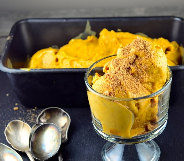 Vegan Pumpkin Ice cream