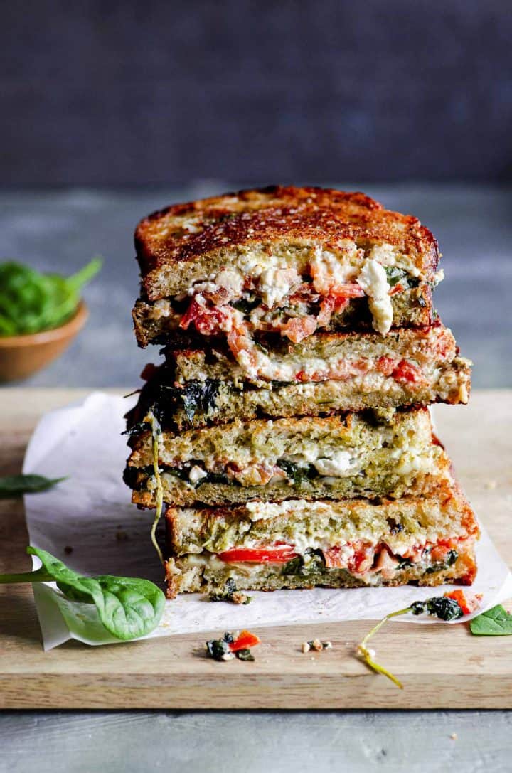 Grilled Cheese Sandwich with Feta Cheese May I Have That Recipe?