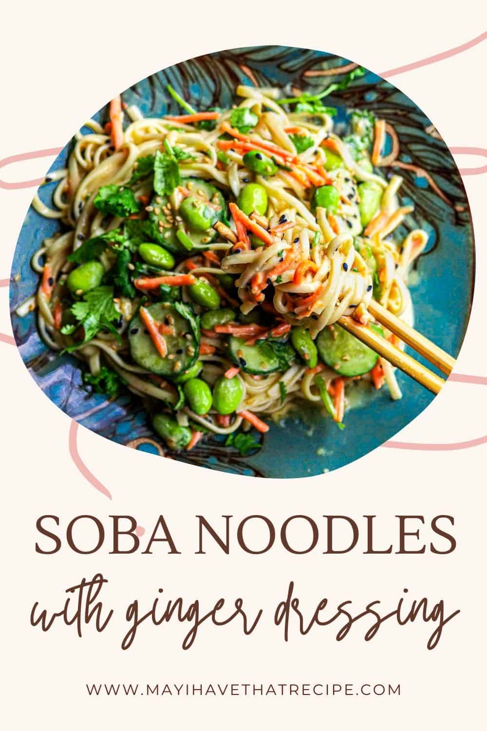 Soba Noodles With Miso Dressing