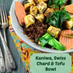 Kañiwa, Swiss Chard & Tofu Bowll #vegan #vegetarian #cleaneating #Tofu #Kañiwa