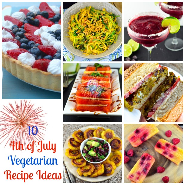 Ten 4th of July Vegetarian Recipe Ideas: #BBQ, #4th of July, #recipes, #vegetarian #picnic #Vegan #glutenFree #kosher