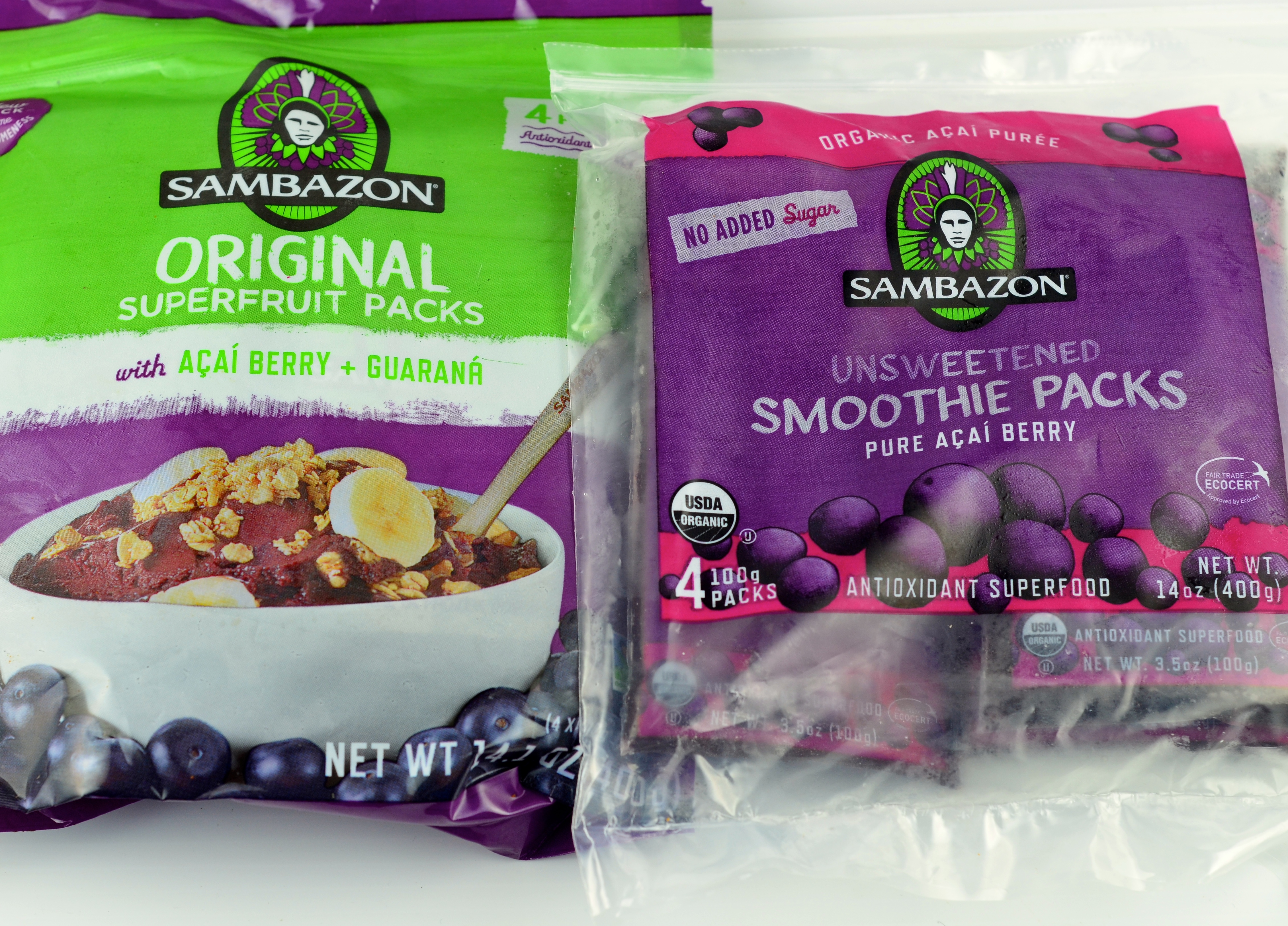 Sambazon Frozen Smoothie Packs Product Review