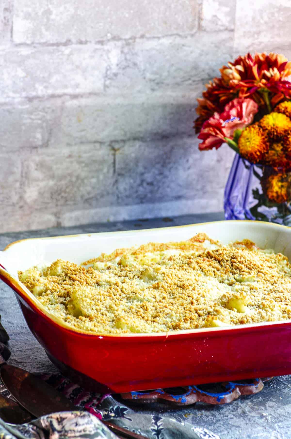 Cauliflower gratin