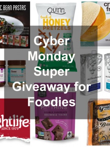 Cyber Monday Giveaway for Foodies - enter until December 8, 2016