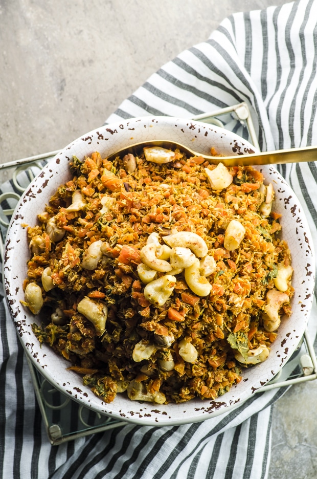 Passover Coconut Ginger Carrot Rice