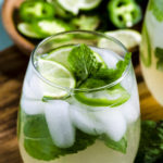 Jalapeno Lime Mint Ice Tea Spritzer