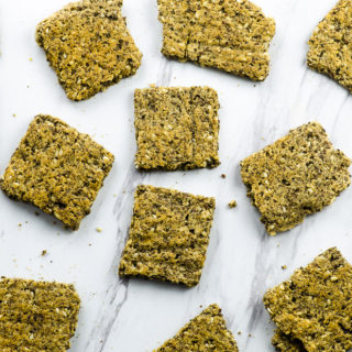 vegan protein crackers