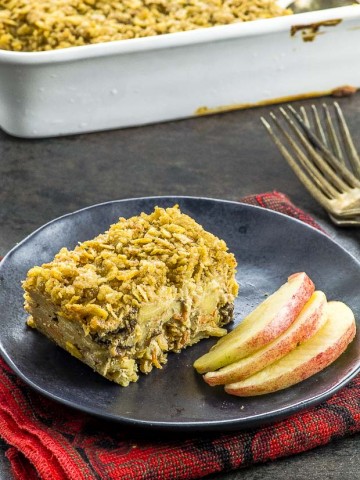 If you're vegan or vegetarian and finding something to eat at the Holiday table is a challenge for you, you need to try this  High Protein Apple Noodle Kugel . Rich in plant based protein and fiber, hearty and satisfying, it's a great addition to your Rosh Hashana table!