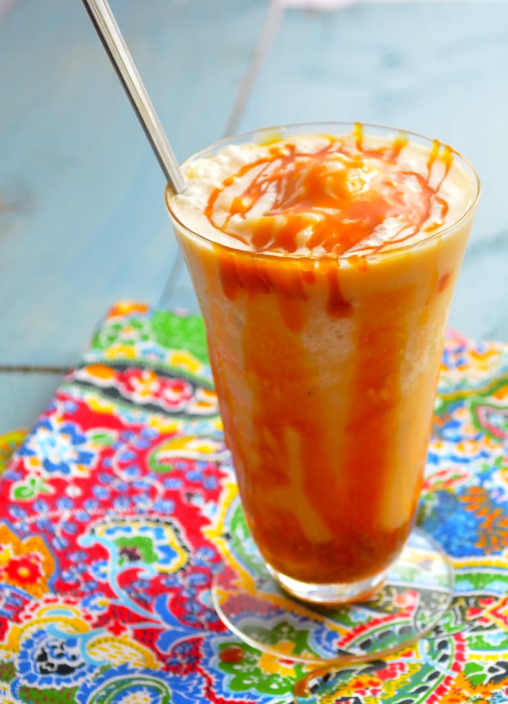 Guilt Free Vegan Banana & Caramel Shake