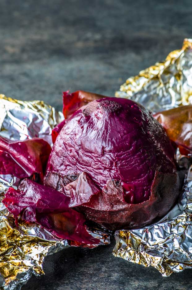 A cooked beet