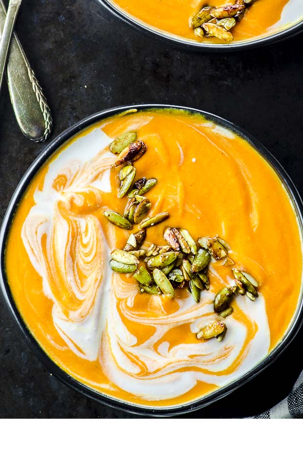 Coconut Ginger Carrot Soup 