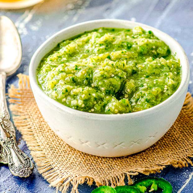 The Best Tomatillo Salsa Verde - May I Have That Recipe?