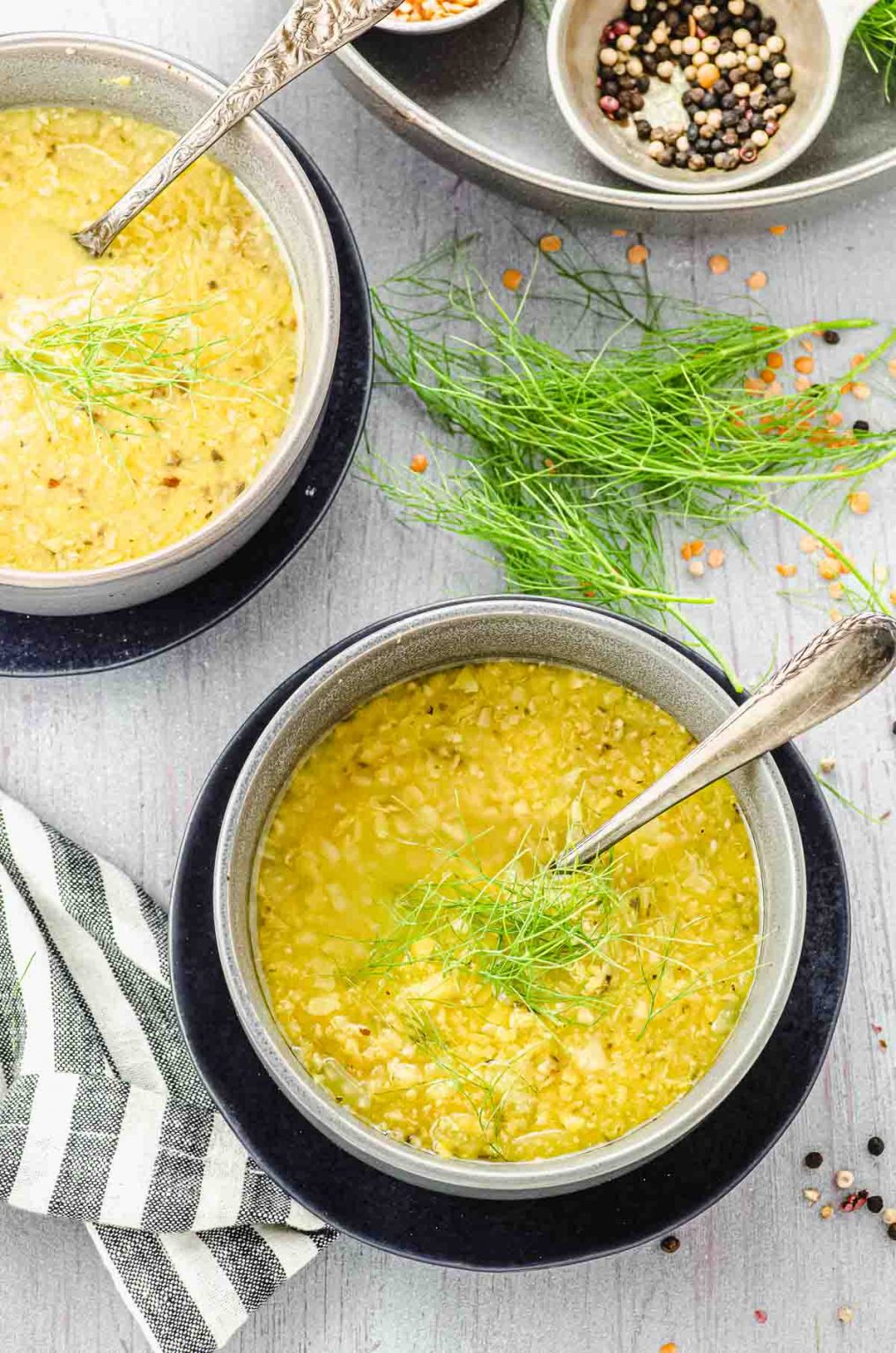 Comforting Red Lentil Soup Recipe with Fresh Fennel and Turmeric May