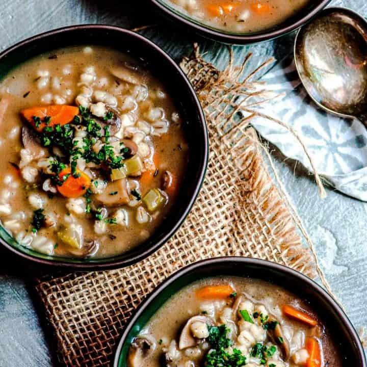 Mushroom Barley Soup May I Have That Recipe?