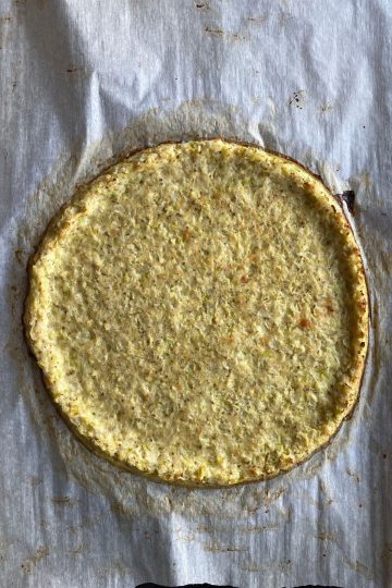 Cauliflower Pizza Crust - May I Have That Recipe?