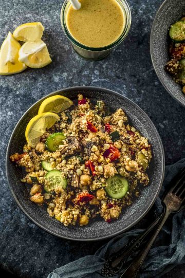 Mediterranean Quinoa Salad - May I Have That Recipe?