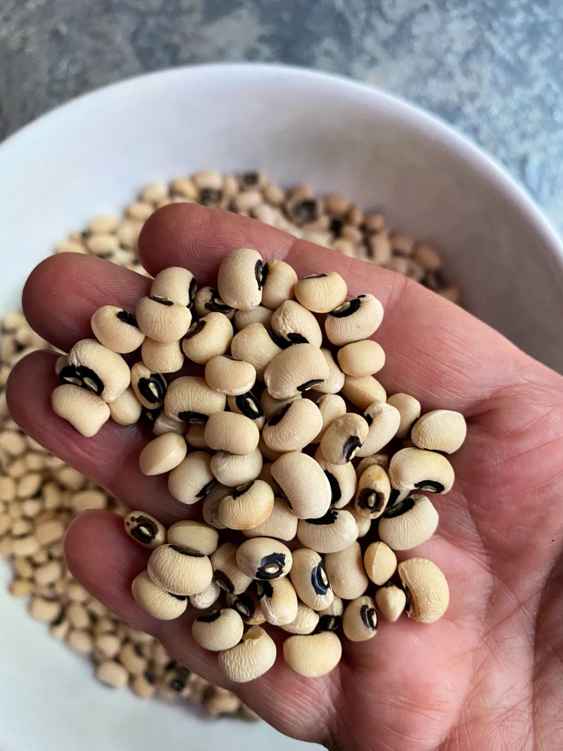Black Eyed Peas Recipe with Swiss Chard Over Mashed Cauliflower May I