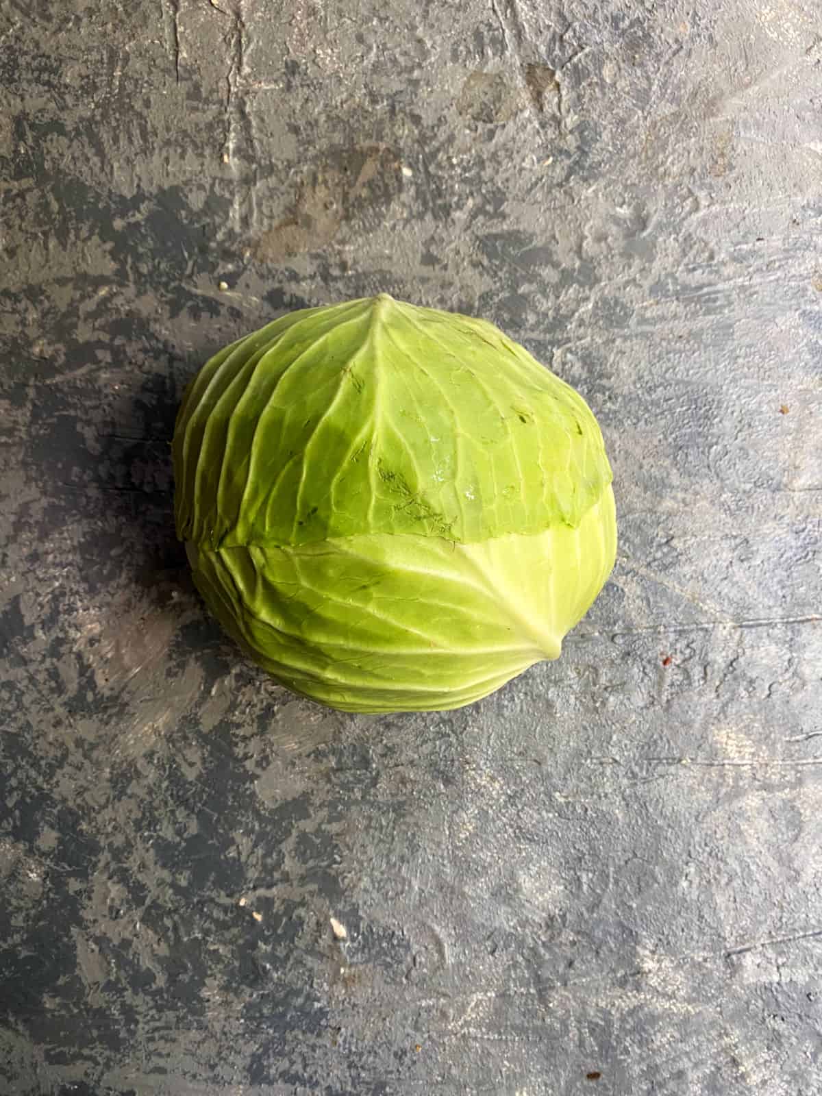 A full head of cabbage